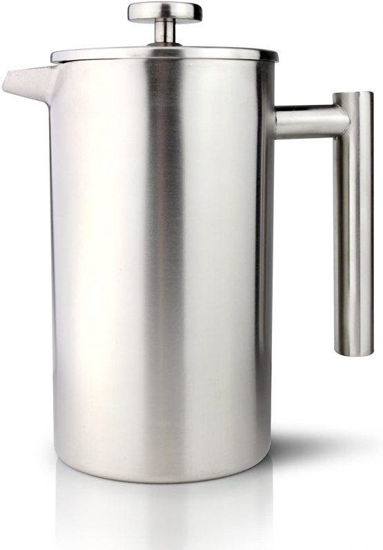 Café Olé CFD Cafetière, Stainless Steel, Satin, 3 Cup