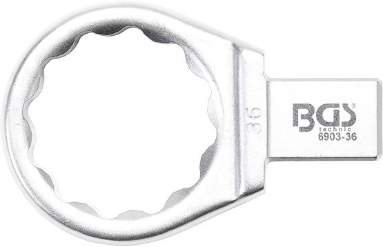 BGS 6903-36 | Push Fit Ring Spanner | 36 mm | Square Size 14 x 18 mm