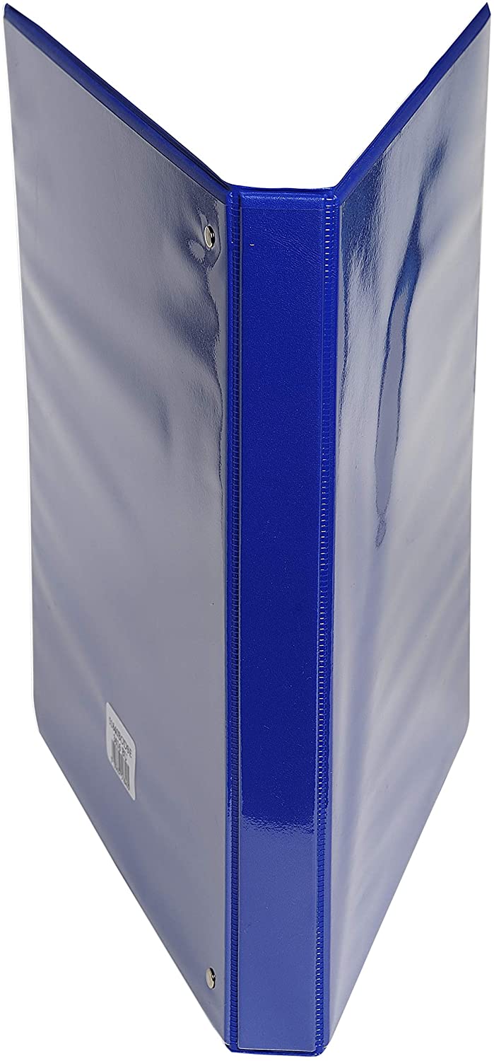 Exacompta, ref. 51840BE, 1 customizable rigid opaque binder with 3 pockets, 4 D-rings of 15 mm, Spine 38 mm - Image 2