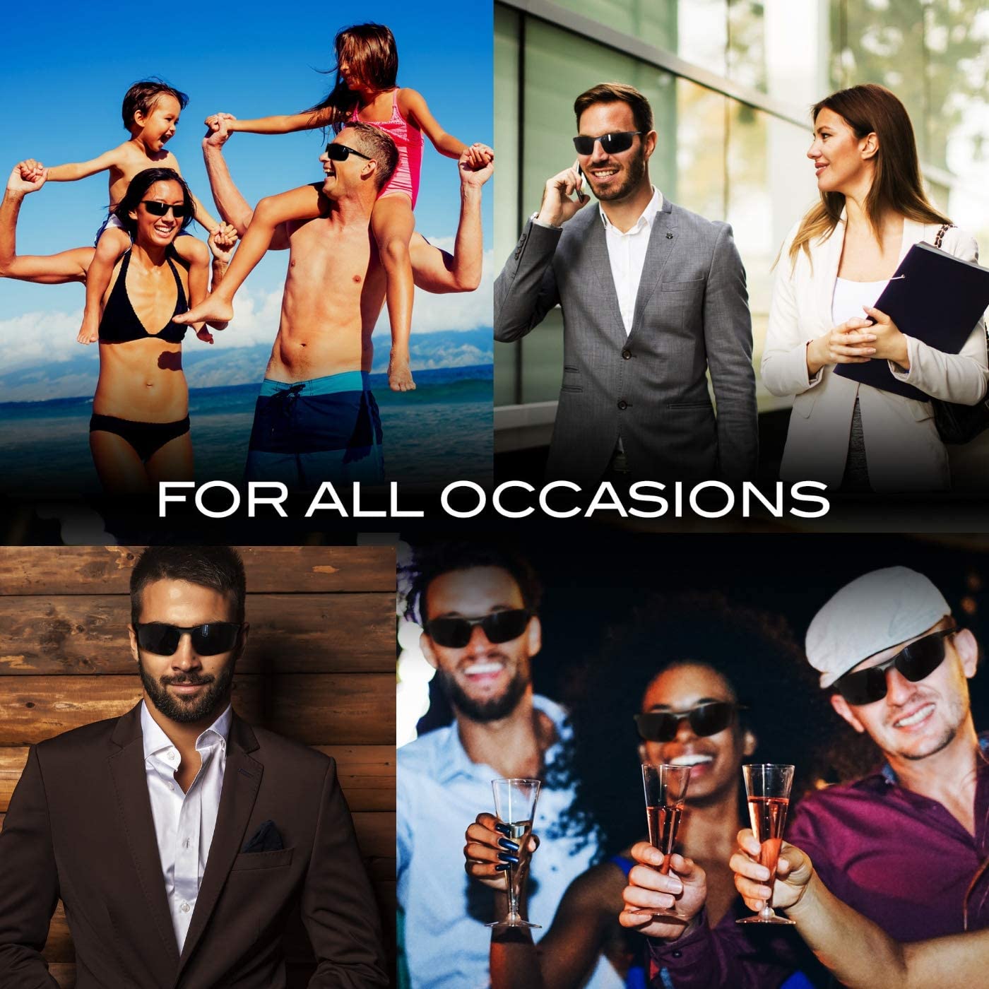 ZILLERATE Polarised Sunglasses for Men Cool Sunglasses Men, Driving Cycling Fishing Golf Sailing Cricket Hiking Trekking - Image 4