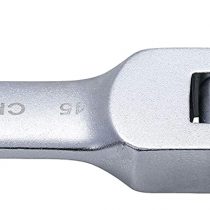 BGS 6915 | Ratchet Ring Spanner | Short | 120 mm | Angled | SW 15 mm | Ratchet Spanner Fine Toothed CV Steel