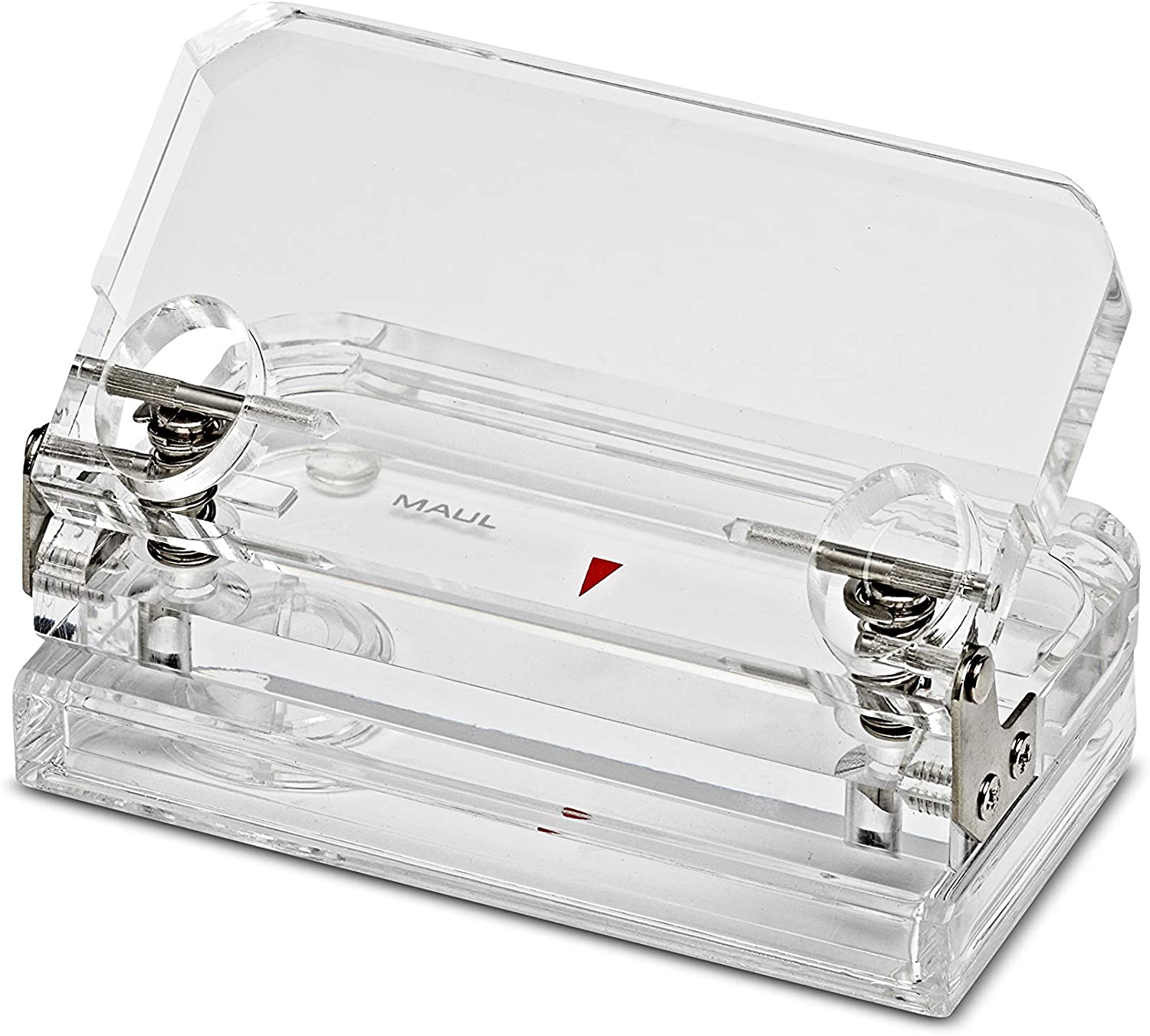 Acrylic Hole Punch, Hole Punches, Punch Tool, transparent, 11 x 6,5 x 6 cm