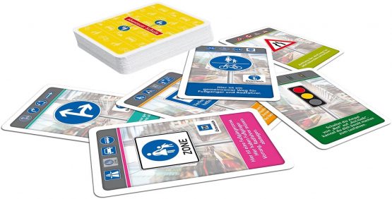 ASS Altenburger 22572844 Adventure School Traffic Sign, Card Game, Educational Game - Image 4