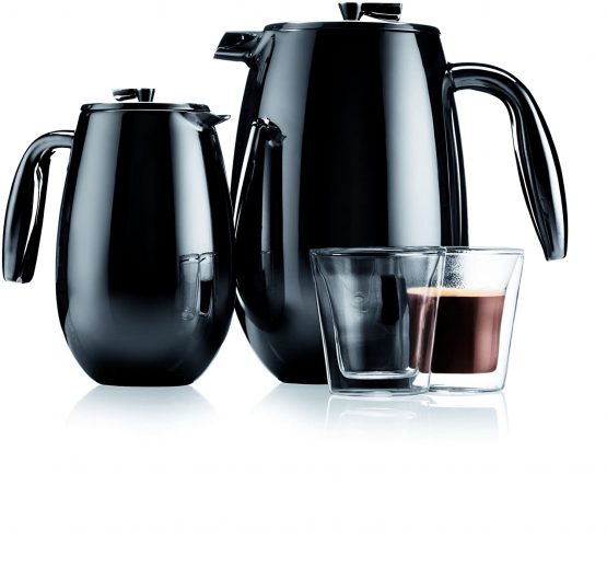 BODUM Columbia 3 Cup Double Wall French Press Coffee Maker, Matt Finish, 0.35 l, 12 oz - Image 2