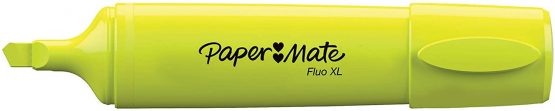Sharpie Fluo XL Highlighters | Chisel Tip | Fluorescent Yellow | 12 Count - Image 2