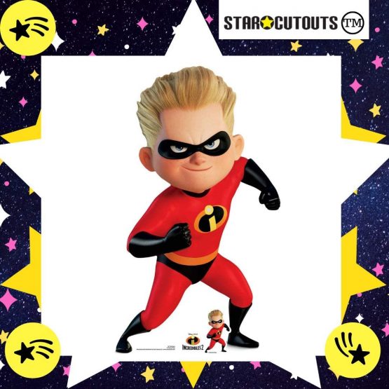 STAR CUTOUTS Dash SC1194 Official Incredibles Movie Lifesize Cardboard Cut Out 93cm/3ft Tall - Image 2