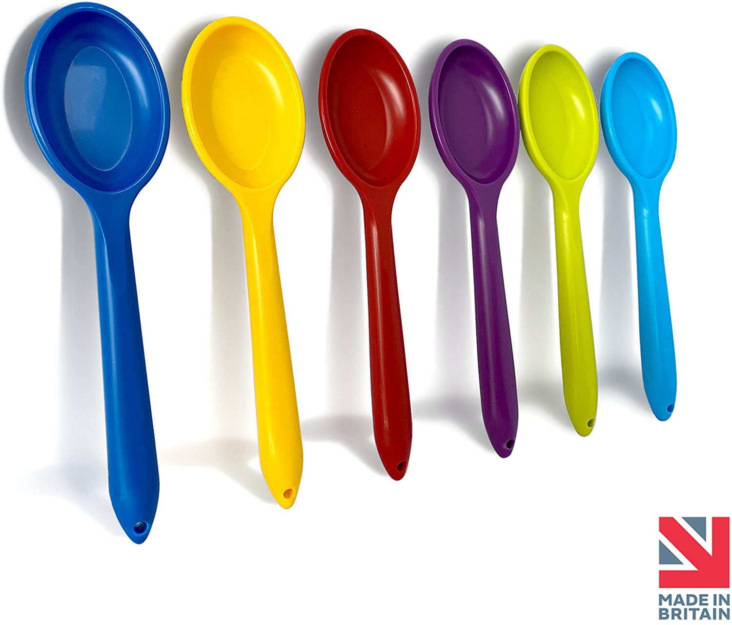 WePrep Mixing Spoon, Red, Blue, Purple, Green, Yellow, Light Blue