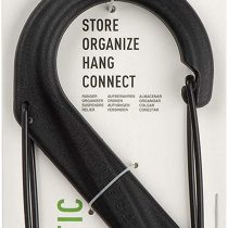 Nite Ize Unisex's S-biner Dual Carabiner Plastic #6, Black, Size 6