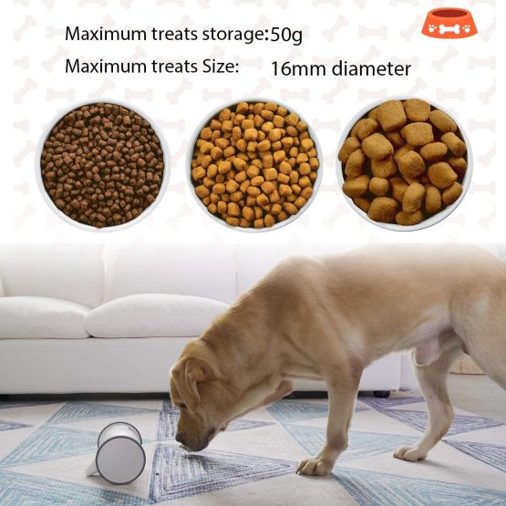 SKYMEE Owl Robot: Movable Full HD Pet Camera with Treat Dispenser, Interactive Toy for Dogs and Cats, Mobile Control via App (2.4Ghz WiFi) - Image 4