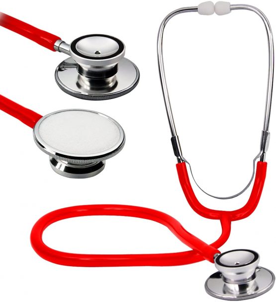 TRIXES Yellow Functional Stethoscope Educational Fancy Dress Diaphragm & Bell Features - Image 4