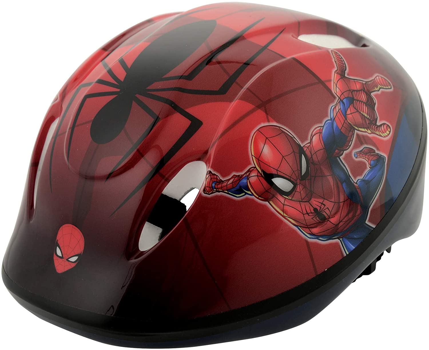 Spiderman Safety Helmet, Red, 48-54cm - Image 3