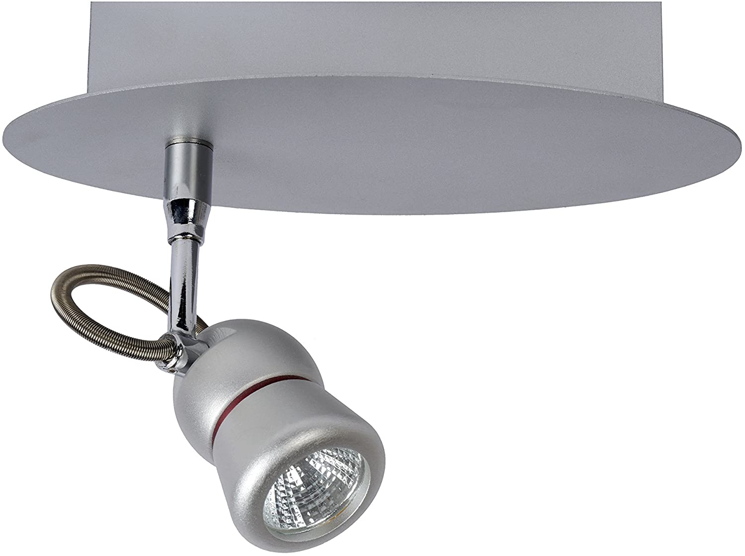 Lucide TIRY - Ceiling Spotlight - LED Dim. - 1x5W 3000K - Grey, Gray, 20 x 10 x 15 cm - Image 3