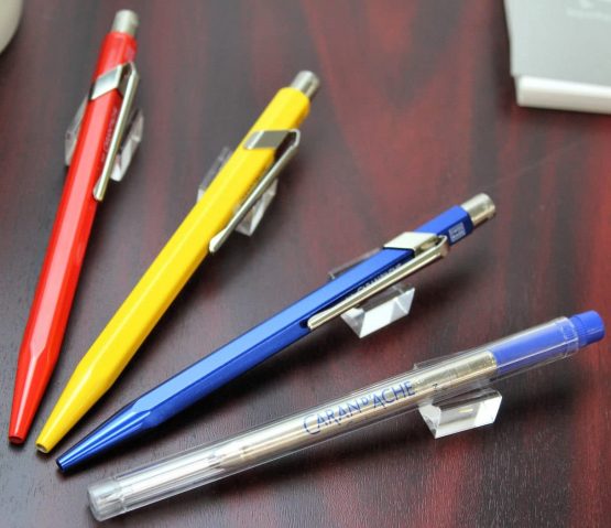 Caran d'Ache Goliath Ball Pen Refill Cartridges - Medium Blue - Image 4