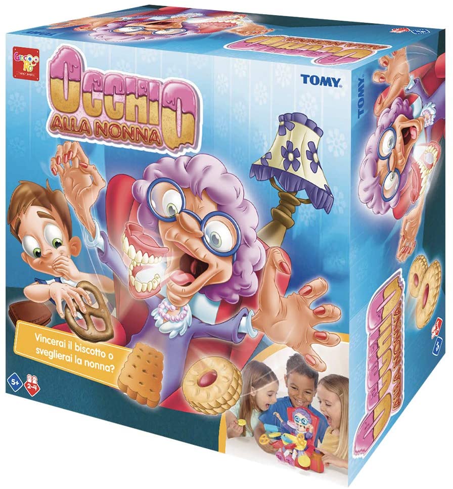 Rocco Giocattoli - Eye to Grandma Game, Multicoloured, T72465IT, Multi-coloured, 11 cm x 27 cm x 27 cm