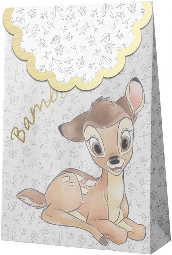 Disney Bambi 79101 Party Loot Bags, Mint