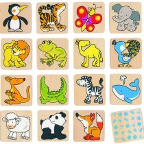 Goki 56700 Animals Memo Game, Mixed