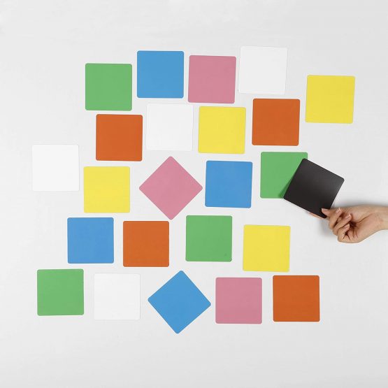 Dry Erase Magnets Set - 24 Pack - 4x4" Whiteboard Magnetic Labels - Small White Board Magnet Strips Name Tags for Home, Office and Classroom - Image 3