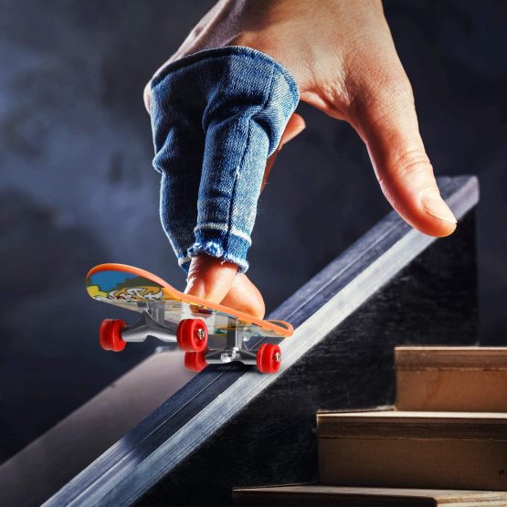 finger skateboard diy