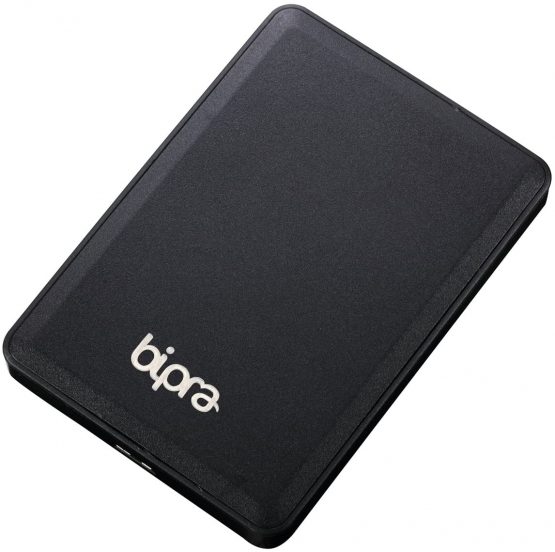 Bipra Ultra Slim USB 3.0 NTFS Portable Hard Drive - Black (320GB) - Image 2