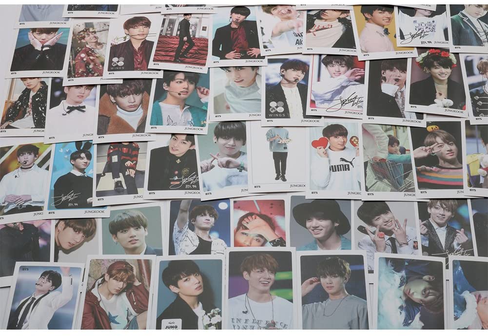 Are The Signatures On Bts Jungkook Solo Photocards 56pcs Real