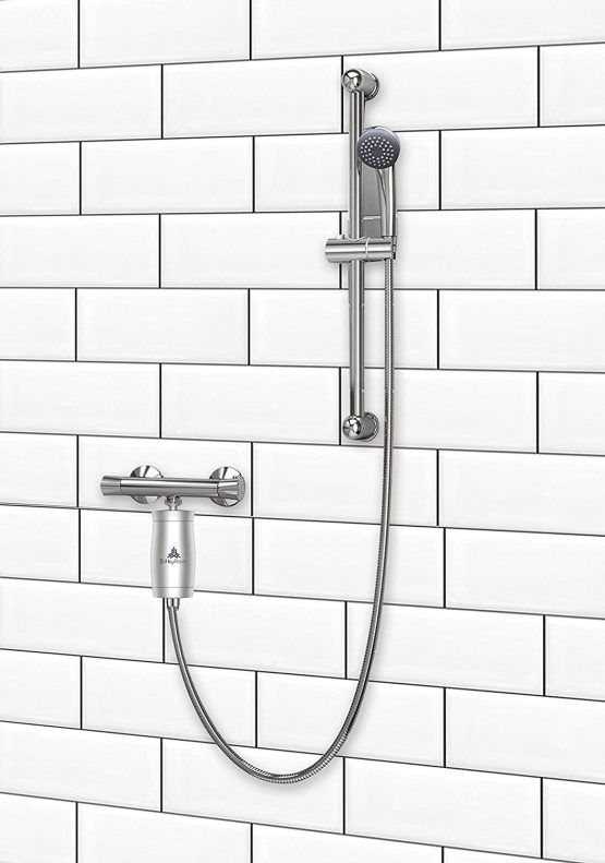 Silky Rain Shower Filter Hard Water UK. Makes Water Softer, Purifies