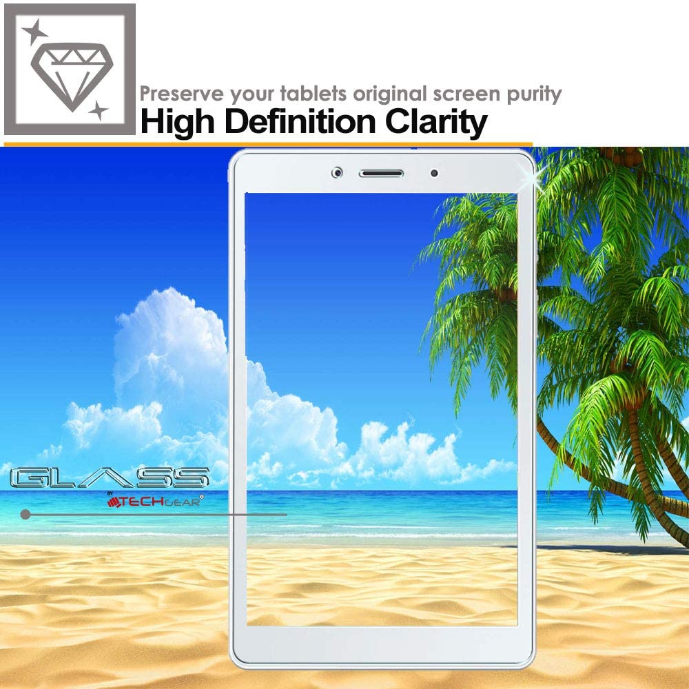 TECHGEAR GLASS Edition Screen Protector Designed For Samsung Galaxy Tab A 8.0 2019 8" (SM-T290 / SM-T295) - Image 4