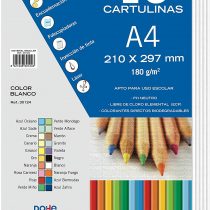 Dohe - Cardboard 15 Sheets in A4 - White