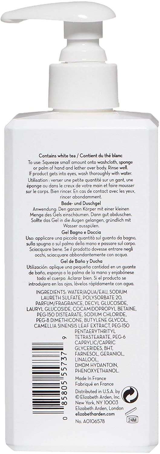 Elizabeth Arden White Tea Shower Gel 400ml, 390 ml (Pack of 1) - Image 2