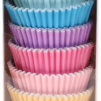 PME Pastel Colours Foil-Lined Baking/Cupcake Cases, Set of 8, Pack of 100