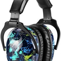 ZOHAN 030 Kids Ear Defenders, [Upgraded] Hearing Protection for Children have Sensory Issues, Noise Reduction Safety Earmuffs for Toddler with Autism, Ideal for Fireworks, Concerts, Cinema - Nebula