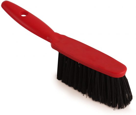 Professional Dustpan & Brush Set - Red - Soft bristles - Contico - WPSORE - Image 2