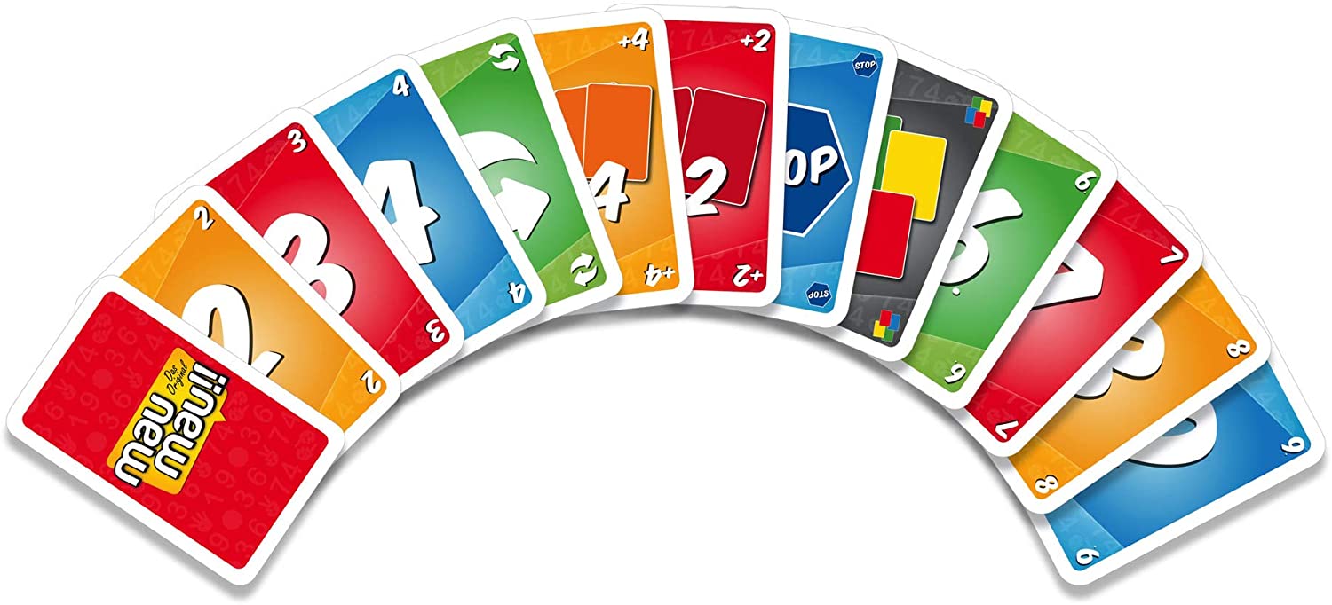Noris "Mau Mau" Family Game (Multi-Colour), Multicoloured, 13.1 cm x 10.2 cm x 2.9 cm - Image 3