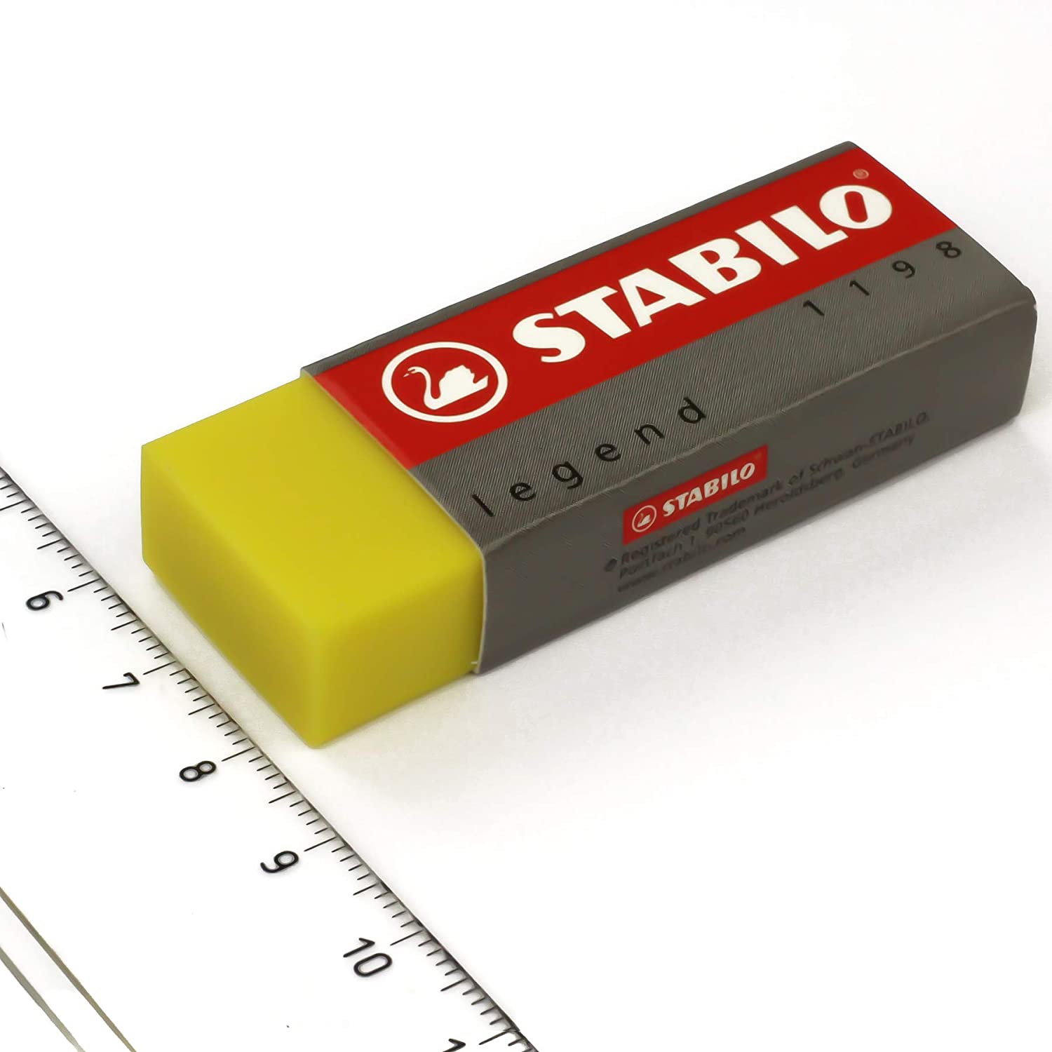 STABILO Legend 1198 - Eraser - Pack of 20 - Assorted Colours, No ink colour, 20 Count (Pack of 1) - Image 3