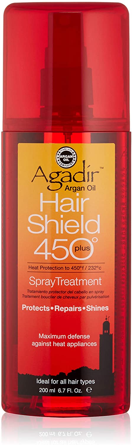Agadir Argan Oil Hair Shield 450 Degree Plus Spray Treatment, 200 milliliters, Multicolore, 200 ml (Pack of 1)