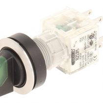 selector, rastend – Stainless Steel – 3 Positions Momentary Contact Master Club 23.001.319 2 Closer with Lamp Holder t5,5 K LED 24 V GREEN (Pack of 2)