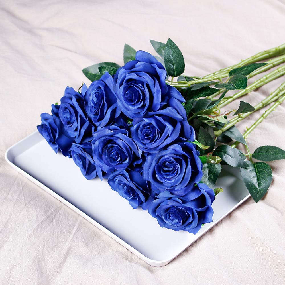 Tifuly 12 PCS Artificial Roses - Image 2