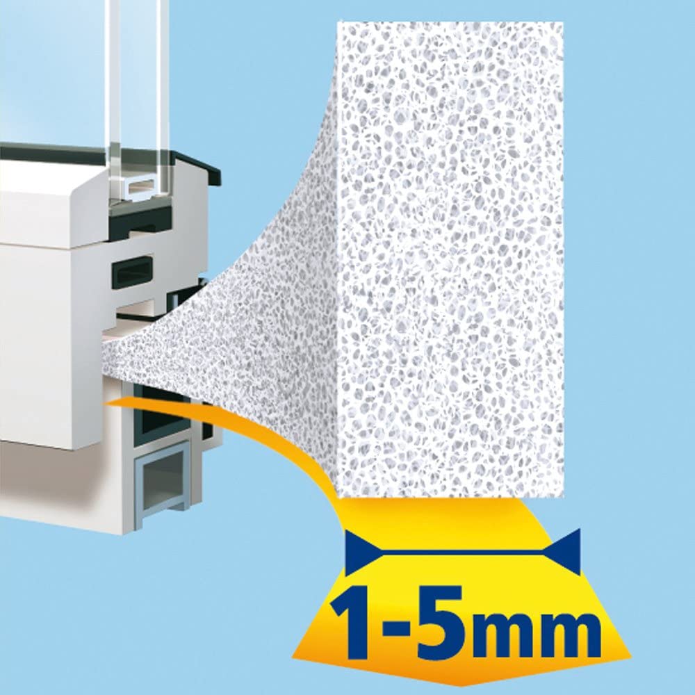 tesa UK tesamoll Universal Foam White 10m x 9mm - Image 2