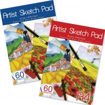 ARTBOX A4 Sheet Sketch Pad - Assorted (Sheet of 60), 5686