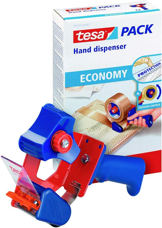 tesapack Standard Brown 2 x 66m:50mm + Dispenser - Image 4