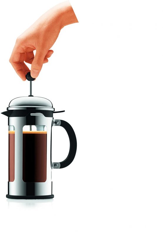 BODUM Chambord 4 Cup French Press Coffee Maker, Chrome, 0.5 l - Image 4