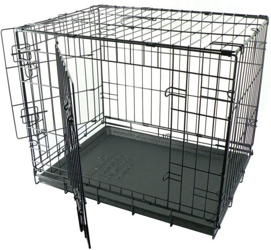 Dogit 2 Door Wire Cage/Home, Black, 77 x 48 x 54.4 cm - Image 2