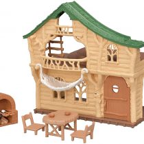 Sylvanian Families 5451 Lakeside Lodge Log Cabin