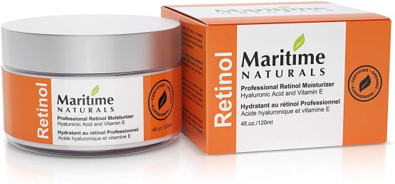 Retinol Moisturizer for Face (120ml) – Anti Ageing Face Cream Reduces Scars Ance and Wrinkles with Hyaluronic Acid and Vitamin E - Image 4