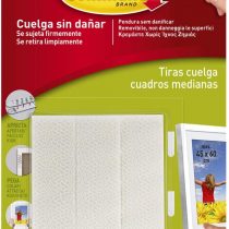 Command 17201 Picture Hanging Strips, White, Size M