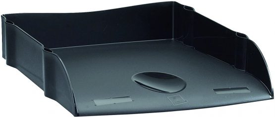 Avery DR100BLK DTR Eco Single Letter Tray/Intray, 270 x 60 x 360 mm - Black