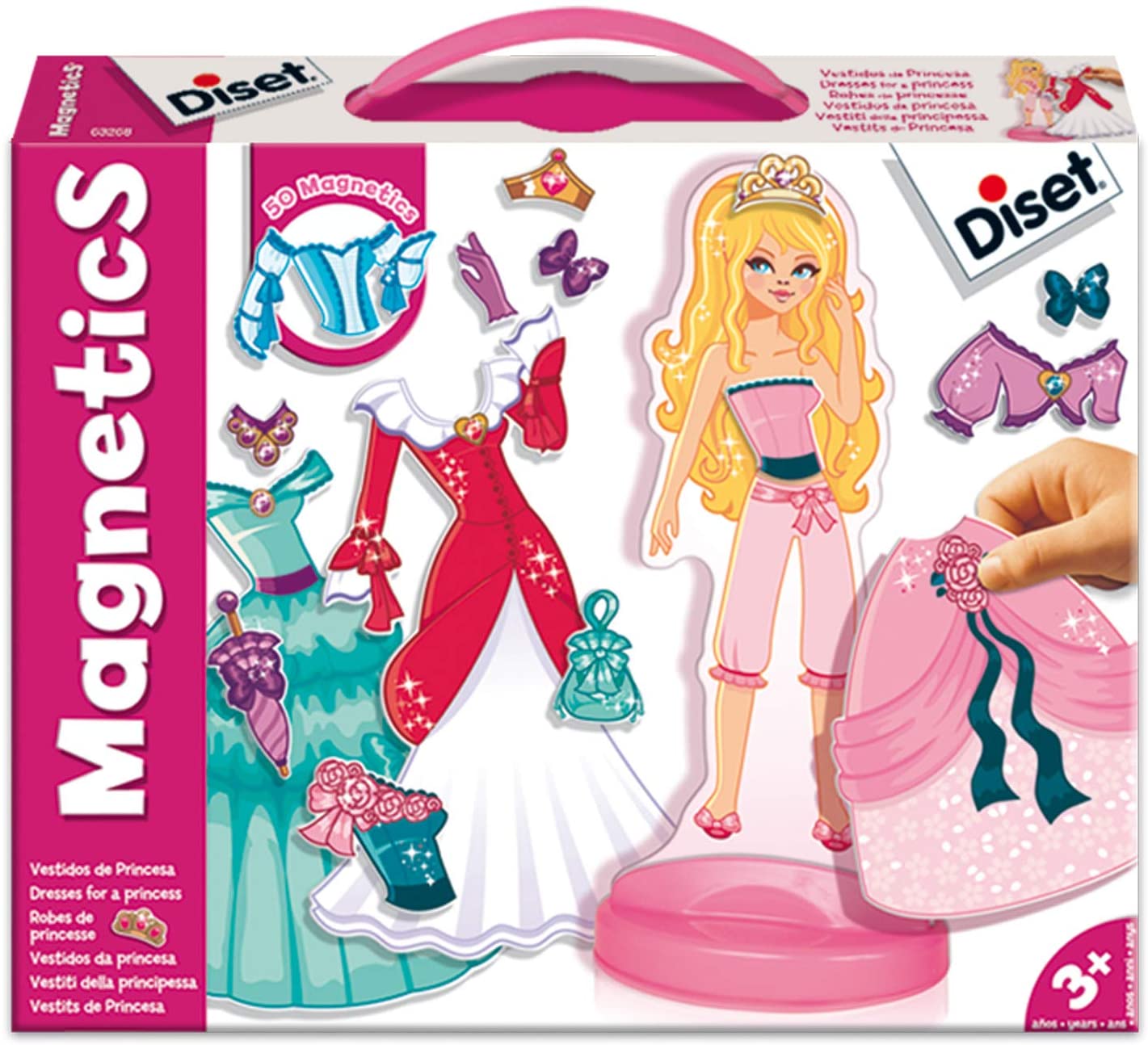 DISET VESTIDOS DE PRINCESA MAGNETICS, Andere, 33 x 26.5 x 5.3 cm - Image 3