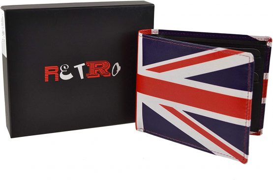 Golunski Retro Gents Leather Wallet 540 - Union Jack - Image 2