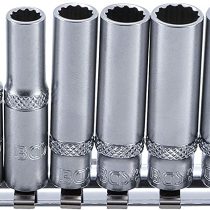 BGS 5251 | Socket Set, 12-point, deep | 6.3 mm (1/4") Drive | 4 - 13 mm | 11 pcs.