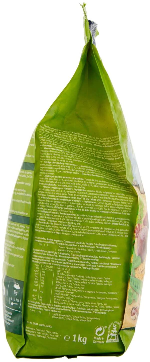 Vitakraft Menu Vital Hamster Food, 1 kg, 1 kg (Pack of 1) - Image 2