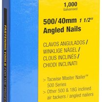 Tacwise 483 500/40MM 18G Angled Nails (1000)